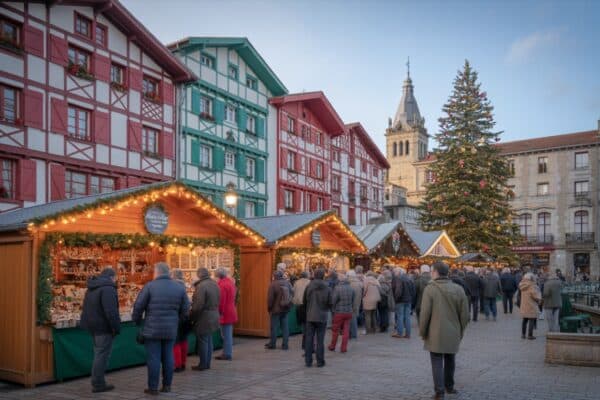 Mercadillo navideño de San Juan de Luz