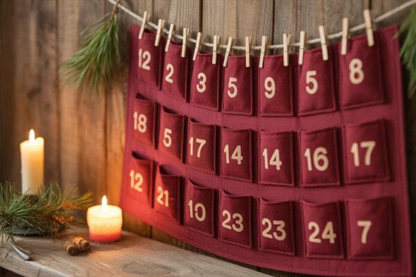 Le calendrier de l’Avent : d’une image pieuse aux façades géantes
