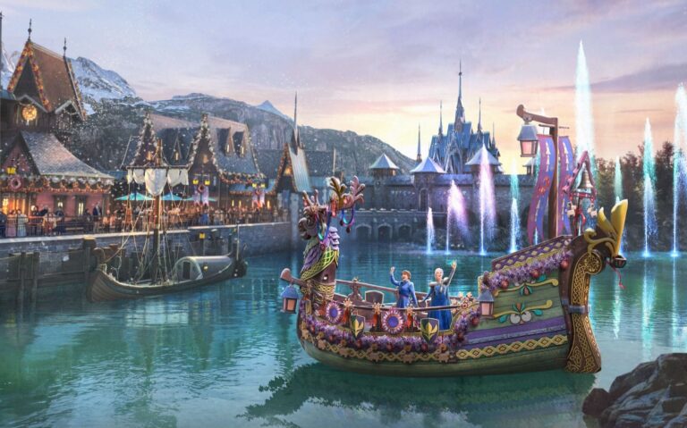 Disneyland Paris à Noël : Anna et Elsa lancent la saison