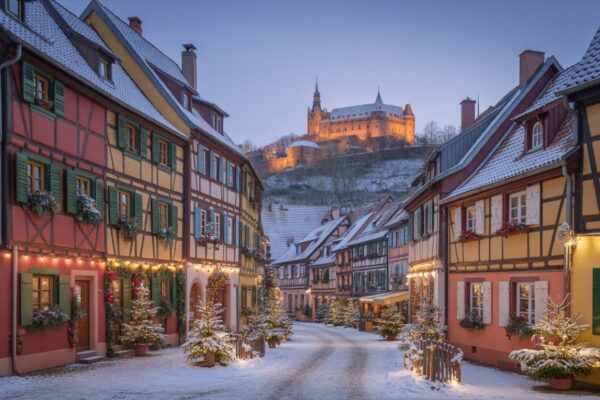 Prévoir un séjour en Alsace, le pays de Noël