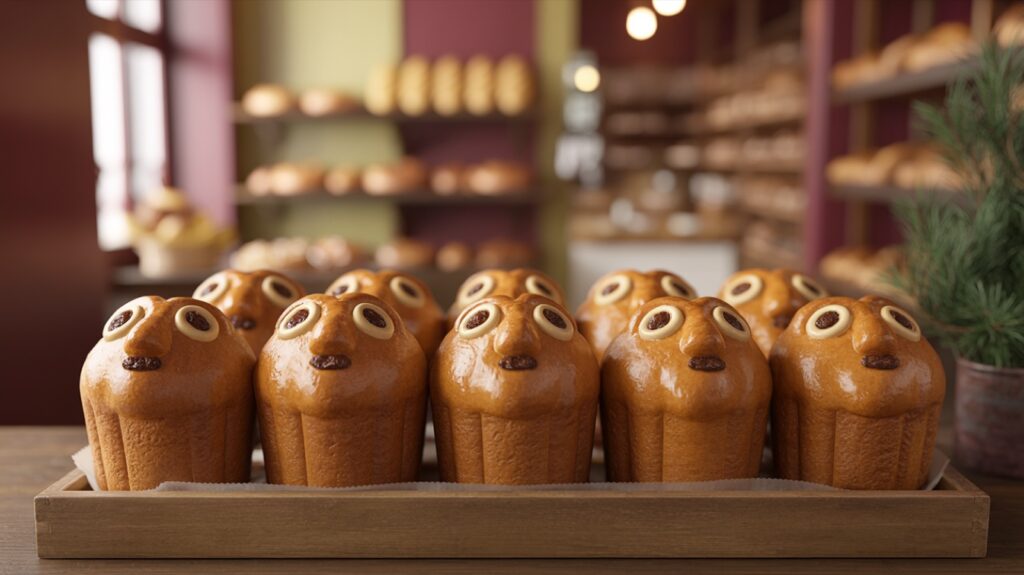 Les manalas (ou mannele, selon le département) sortent des boulangeries dès la fin novembre.