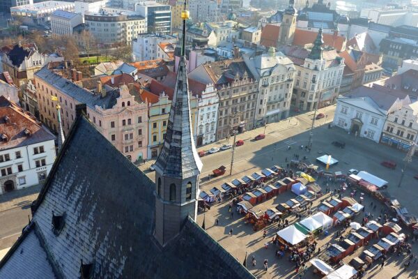 Kerstmarkt Plzeň